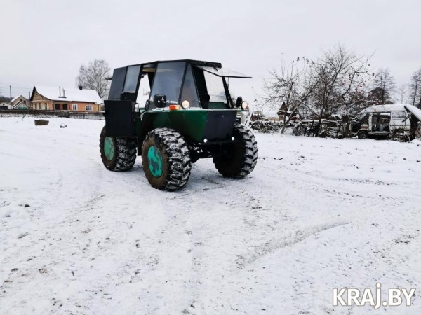 Белорус собрал самодельный вездеход «Бегемот» Белорус собрал самодельный вездеход «Бегемот»