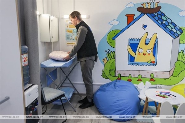 Инфоцентр для беженцев открыли возле автодорожного пункта пропуска &laquo;Брест&raquo;