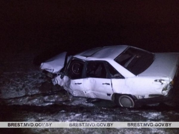 В Брестской области произошло три серьезных ДТП