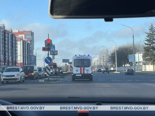 В Бресте ГАИ провела прогон &laquo;скорой&raquo;
