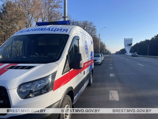 В Бресте ГАИ провела прогон &laquo;скорой&raquo;