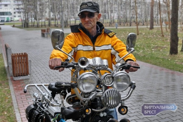 Брестчанин собрал необычный электровелосипед. Немцы оценили его в 4 тыс. евро