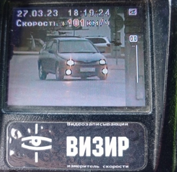 В Гродно водитель разогнался свыше 100 км/ч и тут же попался ГАИ