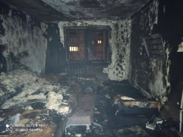 На пожаре в одной из квартир в Бресте спасены два человека