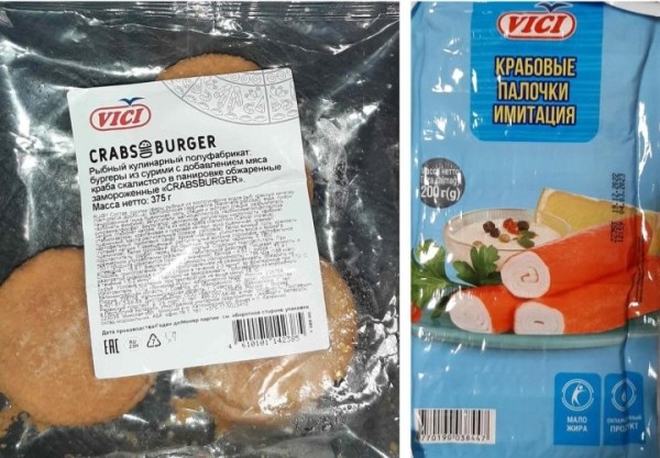 В Беларуси запретили продавать популярные крабовые палочки