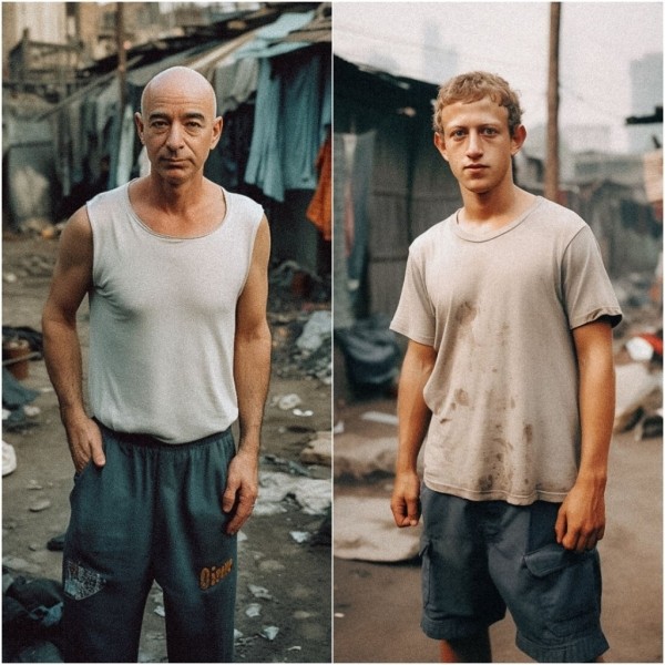 Так выглядели бы IT-миллиардеры, если бы были бедными