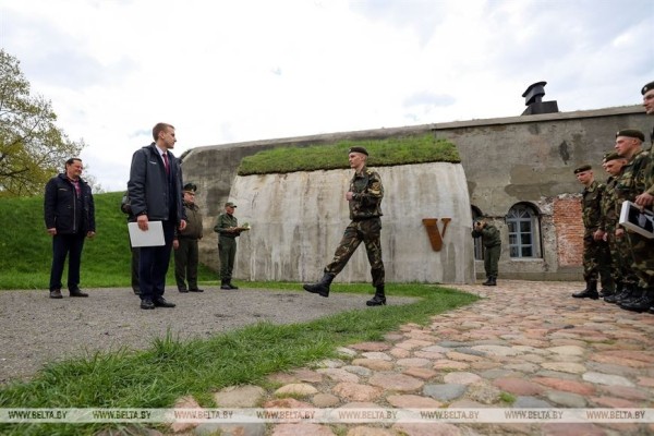 Церемония увольнения в запас военнослужащих срочной службы прошла в Бресте