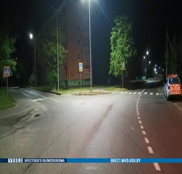 Молодой мотоциклист попал в ДТП в Ивацевичах