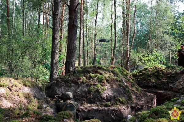 С использованием лазерного оружия. На полигоне под Брестом очередные занятия