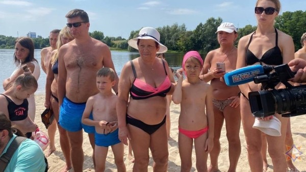 Рейдовые мероприятия по пляжам Бреста провели сотрудники МЧС