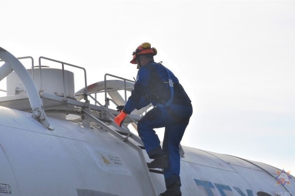 В Бресте прошли учения на железнодорожном транспорте