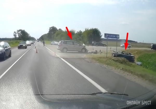 Серьезное ДТП возле Бреста. Подробности и фото от МЧС