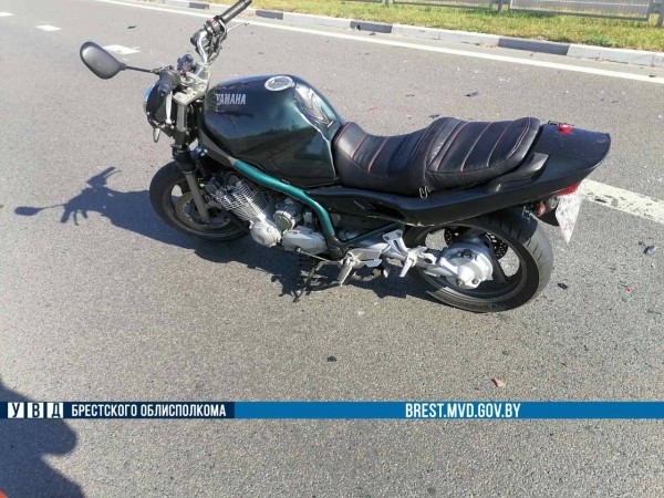В Бресте произошло три ДТП с участием мотоциклистов