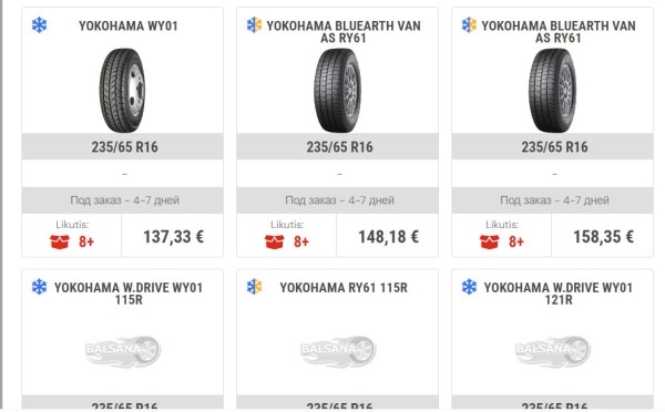 «От 50 долларов за комплект». Изучили шинный рынок в Польше и Литве «От 50 долларов за комплект». Изучили шинный рынок в Польше и Литве