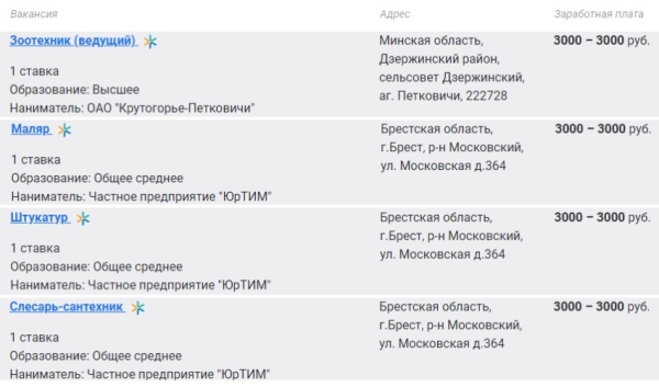 Нашли вакансии с зарплатой более 3000 рублей. Кому готовы столько платить?