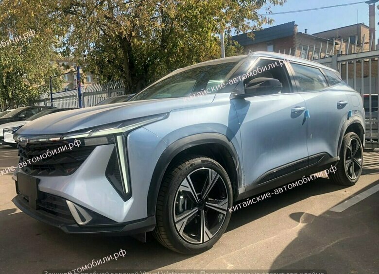 Geely Atlas Cool впервые сфотографировали в&nbsp;России