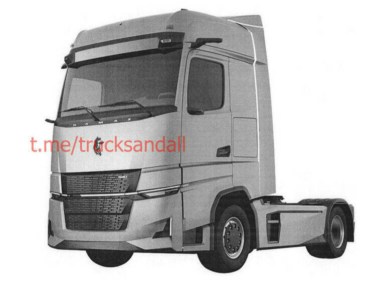 Патентные изображения обновленного КамАЗ К5 появились в Сети