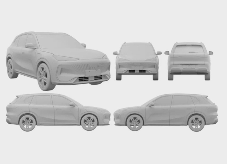 Кроссовер Geely Galaxy E5 запатентовали в&nbsp;России