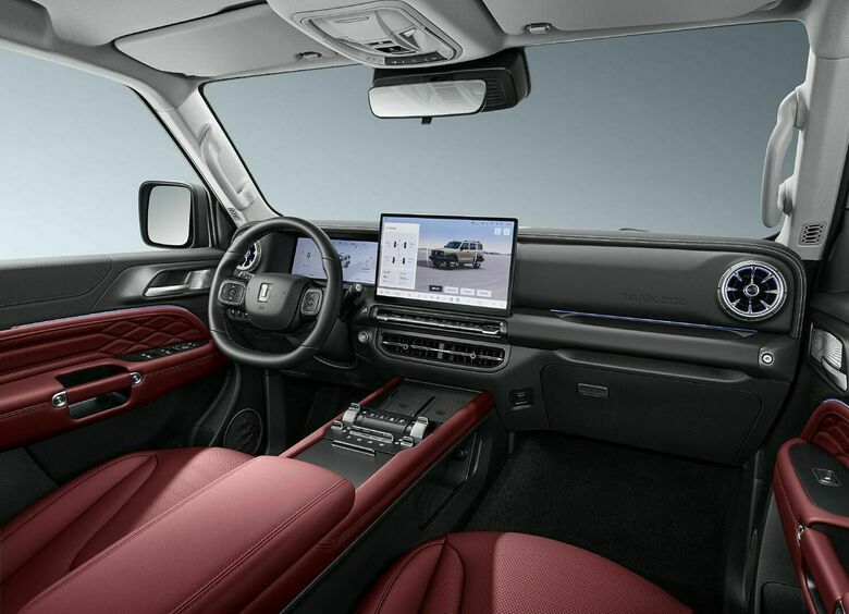 Представлены официальные изображения салона обновленного Tank 300 Представлены официальные изображения салона обновленного Tank 300