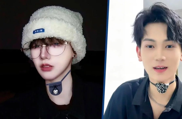 Дурдом или новая мода? В Китае парни начали носить «лифчики для кадыка»