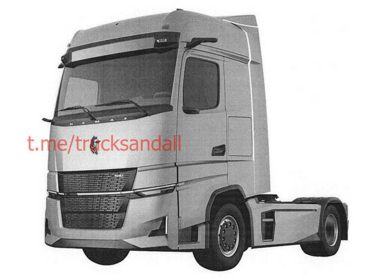 Перспективный тягач КамАЗ К6 получит облегченную кабину