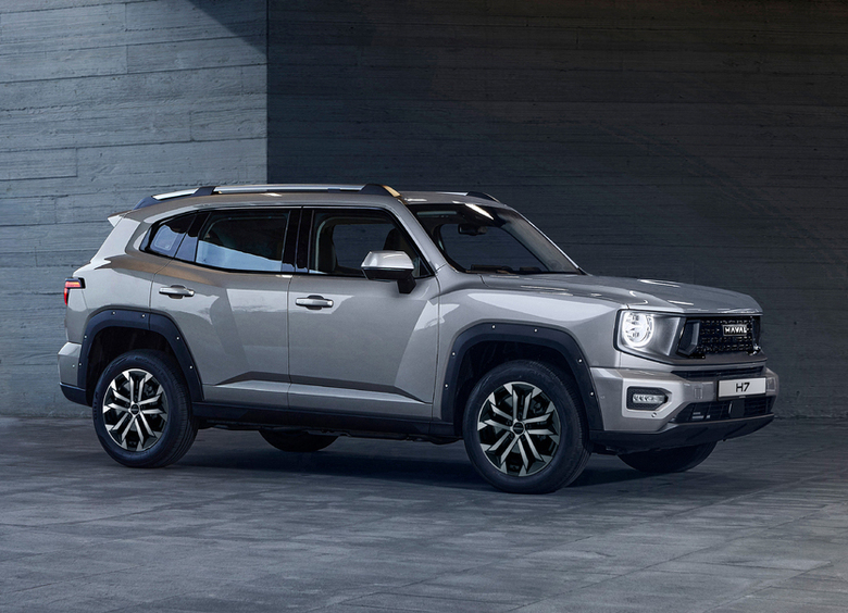 Haval назвал точную дату официального дебюта кроссовера H7 в России