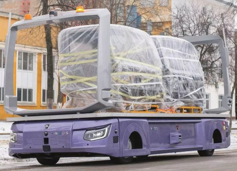 Беспилотные грузовики без кабин запустили в Нижнем Новгороде